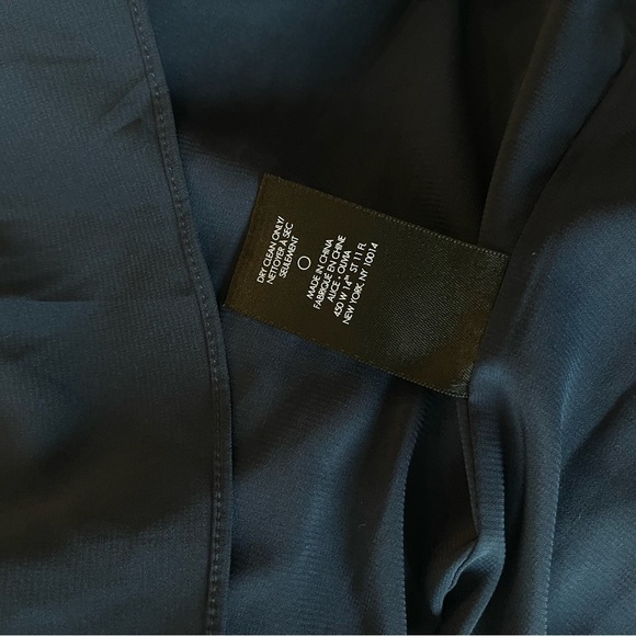 Alice + Olivia Reena Open Back Floral Midi Dress – Hazy Sapphire – Size 12 - Picture 10 of 10